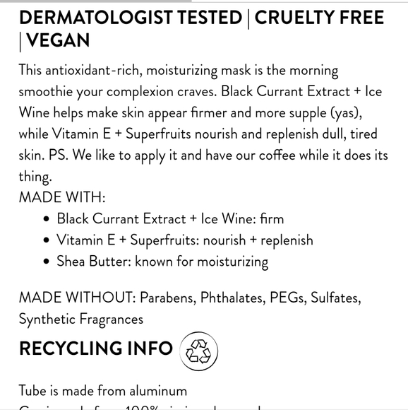 New in package Honest company prime and perfect mask - Picture 4 of 5